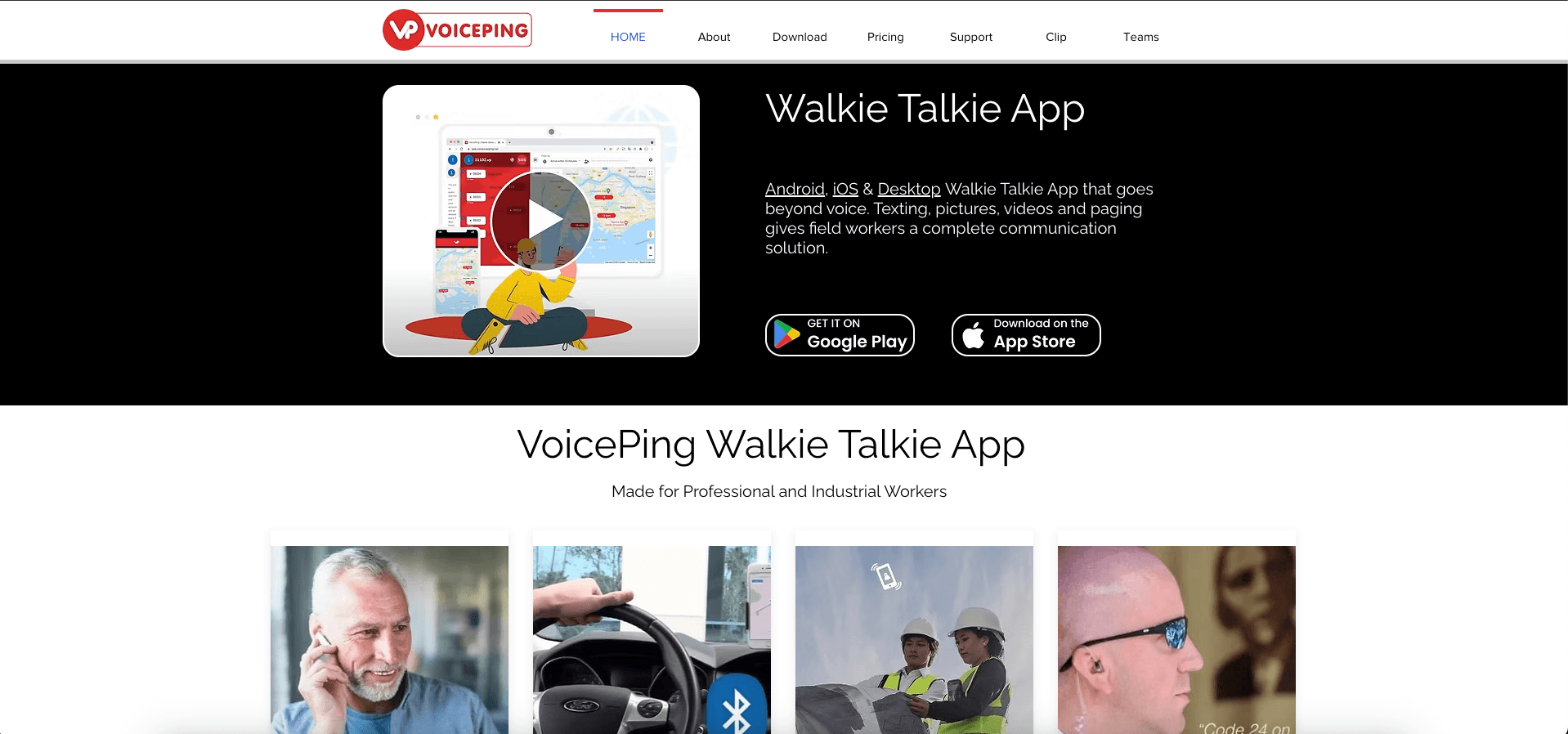 Smart Walkie - VoicePing — Real-time Enterprise Communication